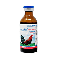  Ascorbol Inyectable Multivitaminico 50 ml para Aves