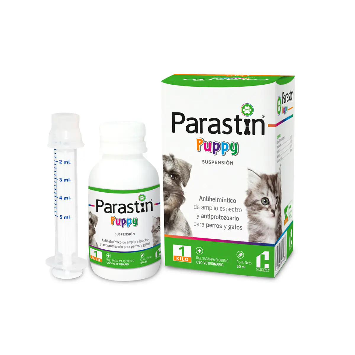 Desparasitante para Cachorro en Suspension Parastin Puppy