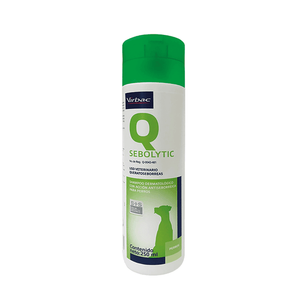 Shampoo Sebolytic para Perro 250 ml.