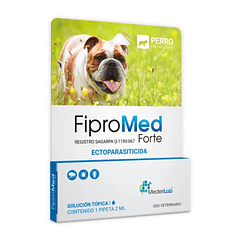 Pipeta Fipromed Forte para Perro de Hasta 20 Kg de Peso