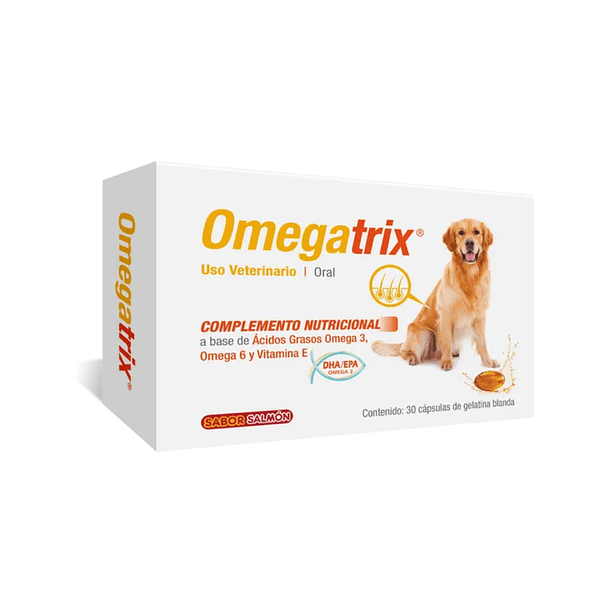 Caja de Omegatrix con 30 Capsulas para Perro / Gato 