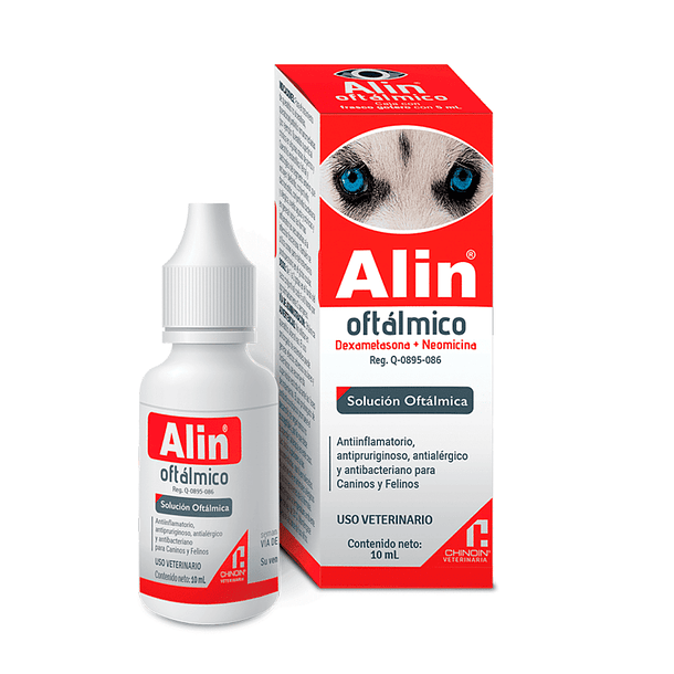 Alin Oftalmico de 10 ml para Perro / Gato