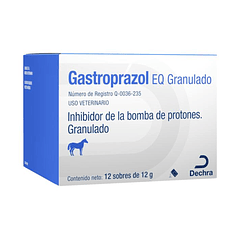 Gastroprazol EQ Granulado caja con 12 sobres de 12 g