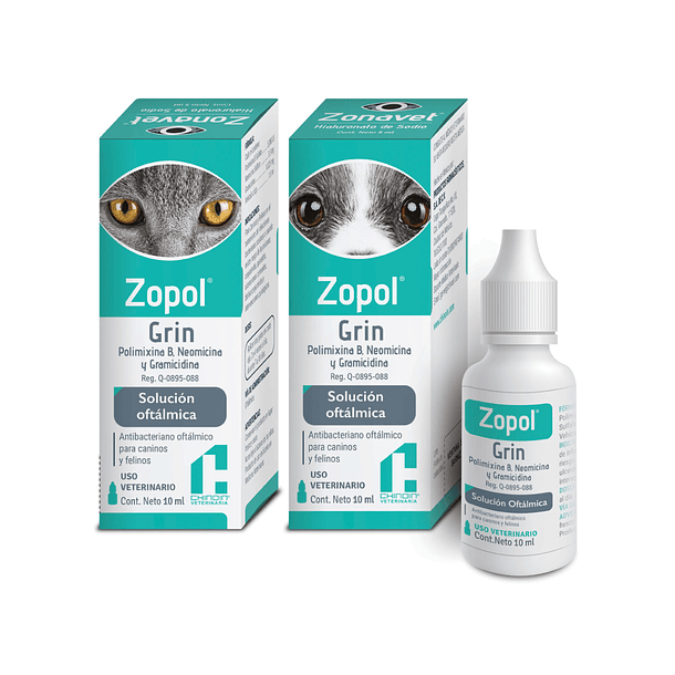 Zopol Solución Oftálmica para Perros y Gatos 10 ml