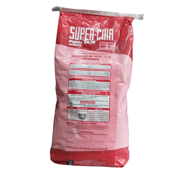 Sustituto de Leche para Lechones Super Cria 10 Kg 2