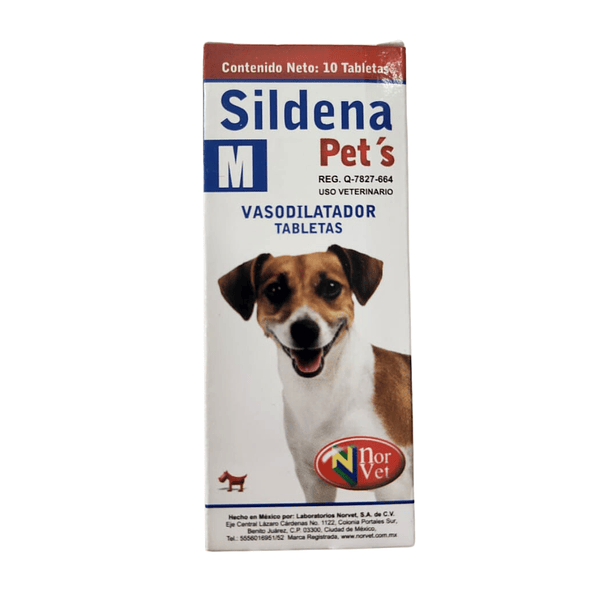 Sildena Pet's M para Perro con 10 Tabletas