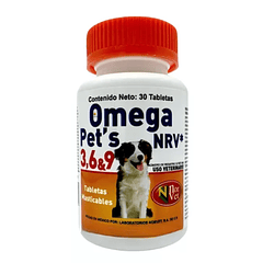 Omega Pet's  NVR 3, 6  y 9 para perro 30 Tabletas