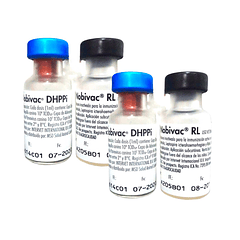 Pack de 2 Vacunas Nobivac DHPPI + RL para perro 1ml