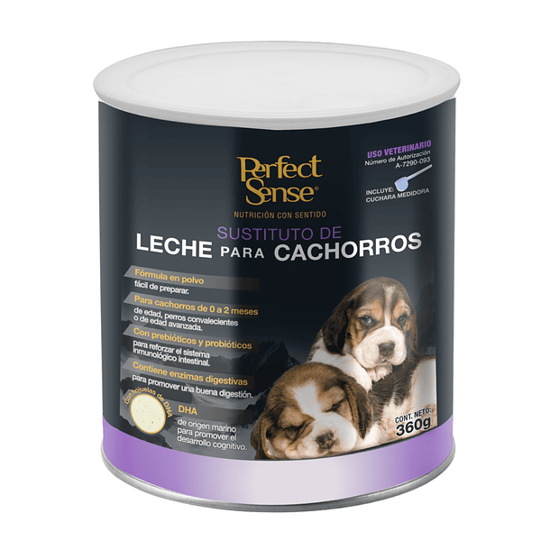 Sustituto de leche Para Cachorro Perfect Sense 360 g 