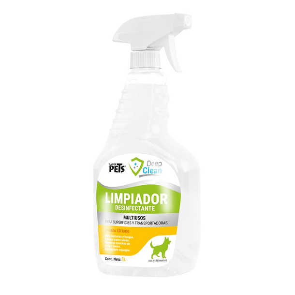 Limpiador Desinfectante Multiusos Fancy Pets 1 L