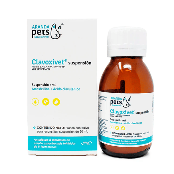 Clavoxivet Suspensión Para Perro y Gato 60 ml 