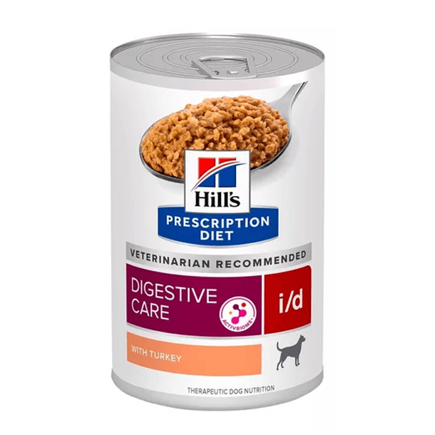 Lata Hill's i/d Cuidados Digestivos Perro Sabor Pavo 370 g