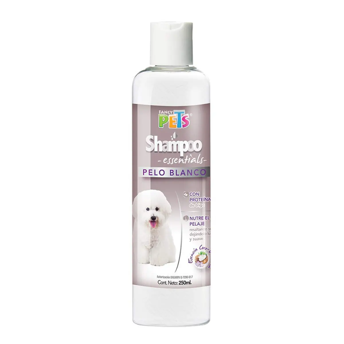 Shampoo Fancy Pets® Essentials Pelo Blanco Para Perro 250 mL