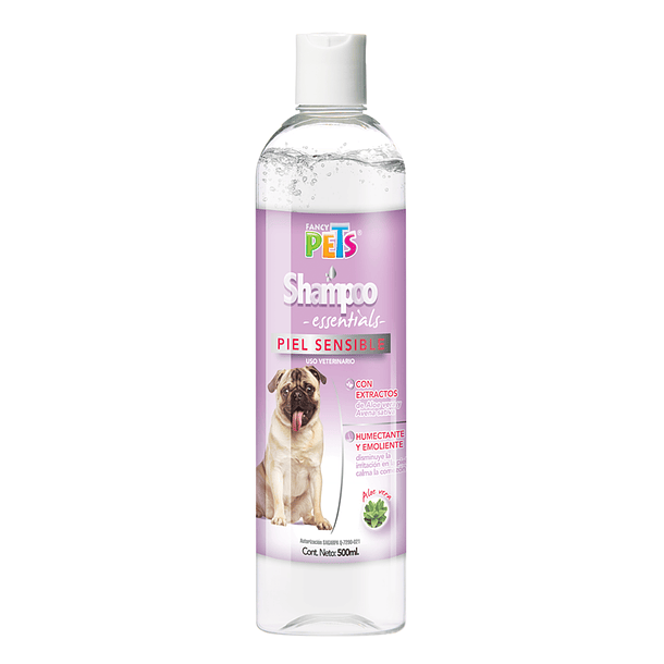  Shampoo Essentials Piel Sensible Para Perro 500 ml