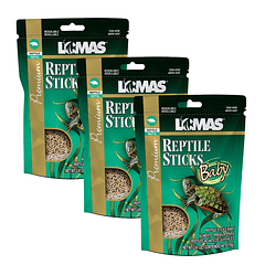 Reptile Sticks Baby Alimento para Reptiles Acuáticos Juveniles 70 g  ** 3 Piezas **