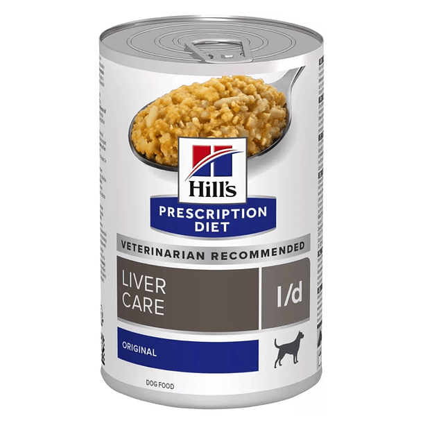 Lata Hill's i/d Cuidado del Hígado Para Perro 370 g
