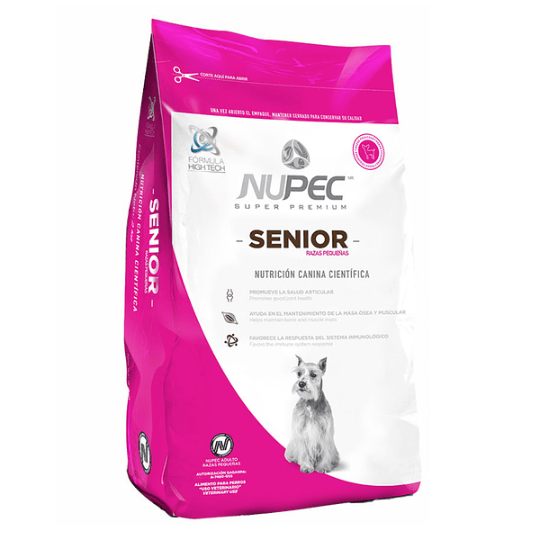 Alimento Para Perro Nupec Senior Razas Pequeñas 2 kg