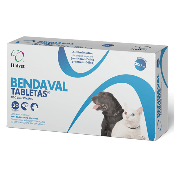 Bendaval Tabletas para Perro / Gato 30 Tabs 