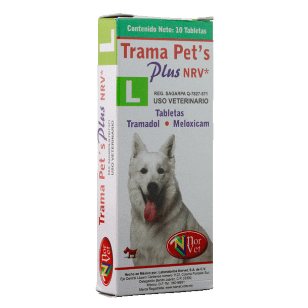 Trama Pet´s Plus NRV* L [Tramadol+Meloxicam] 10 tabletas