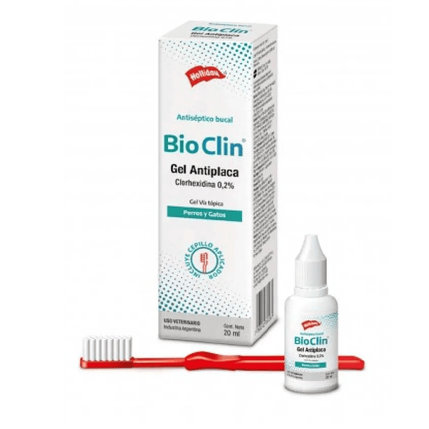 Bio Clin® Gel antiplaca para perros y gatos 20ml