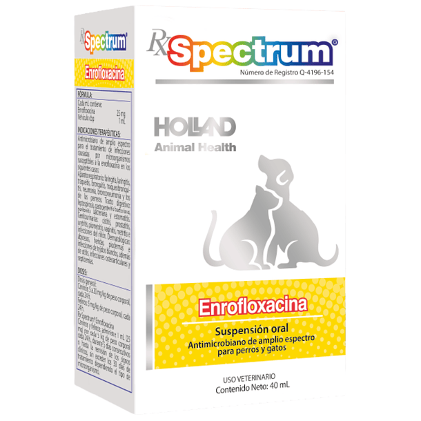 Spectrum suspensión (Enrofloxacina) 40ml