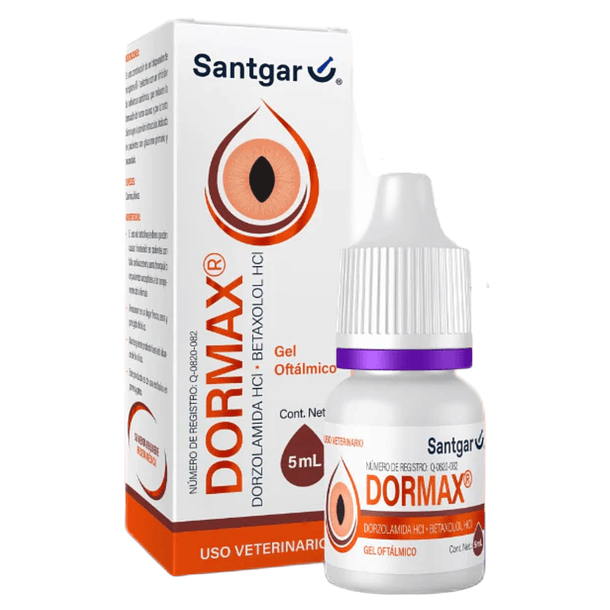 Dormax (Dorzolamida+Betaxolol) gel oftálmico 5ml