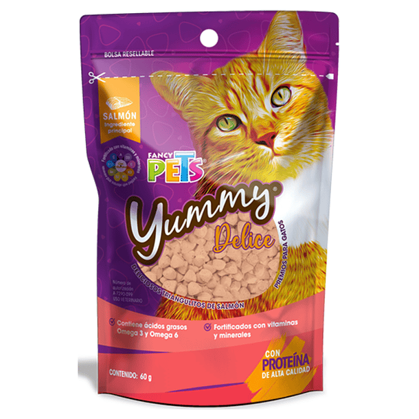 Premios Yummy Delice para gato 60g