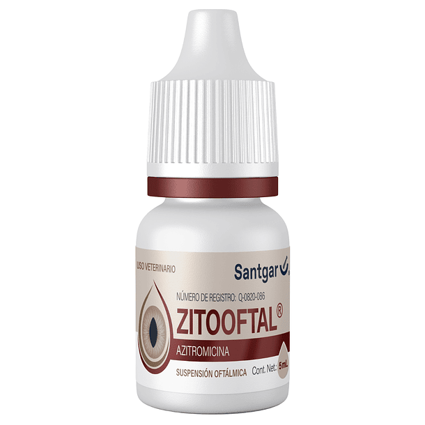 Zitooftal gotas oftálmicas (Azitromicina) 5ml
