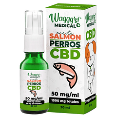CBD para perros 30ml Salmón Waggy's Medical