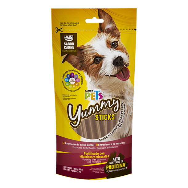 Yummy sticks 3pzas Fancy Pets 60gr