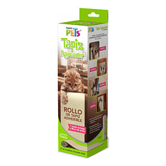 Rollo de tapiz rascador adherible color beige