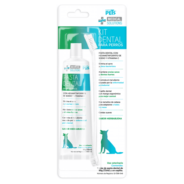 Kit Dental Para Perros Medical Solutions 90 g