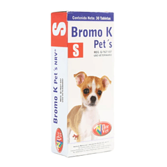 Bromo K Pet´s [S] 30 tabletas Bromuro de potasio 62.5mg