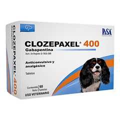 Clozepaxel 400 Caja con 90 tabletas