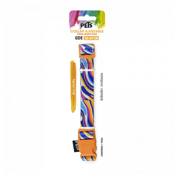 Collar para perro Grande Multicolor 30-49cm