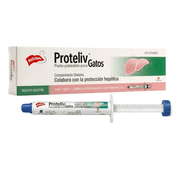 Proteliv jeringa dosificada contenido: 7gr.