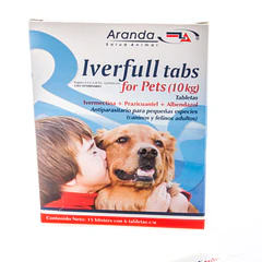 Iverfull 90 tabletas  para perro / gato 