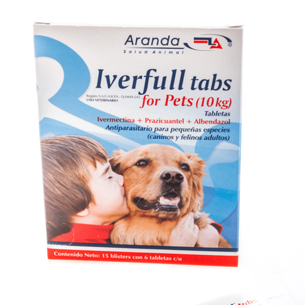 Iverfull 90 tabletas  para perro / gato  1
