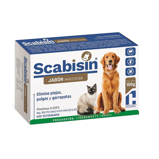 Jabon para Eliminar Pulgas y Garrapatas en Perros / Gatos 100 g 2