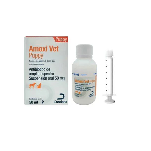 Suspension Amoxi Vet Puppy 50 ml 2