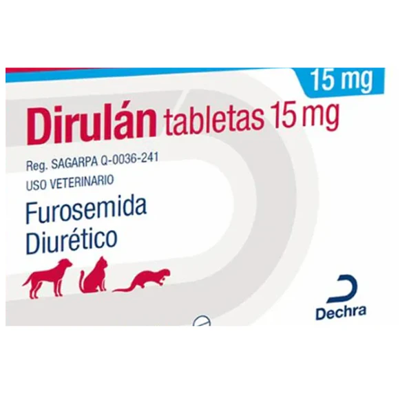 Dirulan 15 mg con 20 Tabletas 2