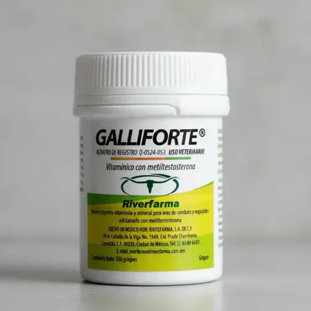 Galliforte Vitaminas para Gallos con 100 Grageas 2
