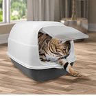 Arenero cubierto chico color gris 2