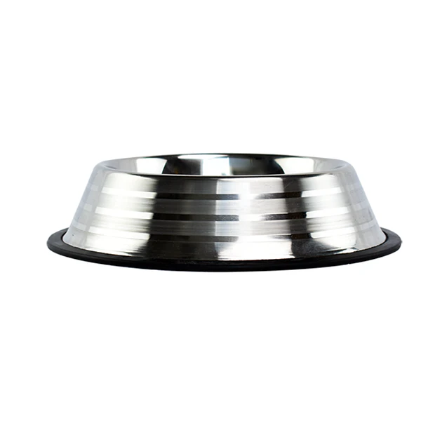 Plato de acero inoxidable estriado 164 oz. (1.8kg) 1