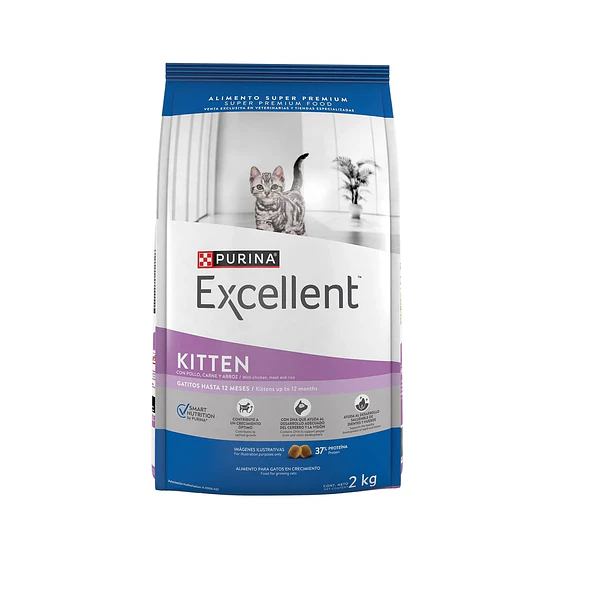 Alimento Excellent Kitten de 2 kg  1