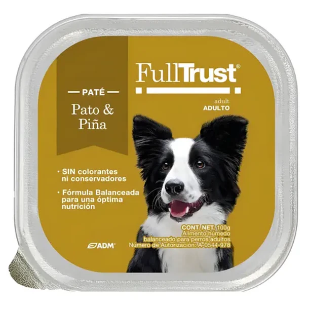 FullTrust lata sabor pato / piña 100gr.