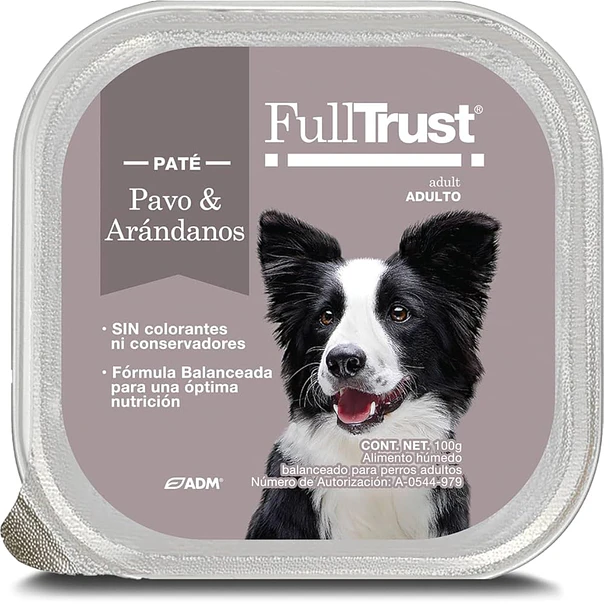 FullTrus lata sabor pavo y arandanos 100gr.