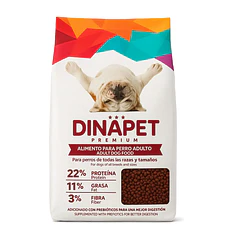 Alimento Dinapet Adulto 20kg
