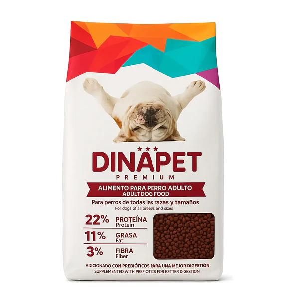 Alimento Dinapet Adulto 20kg