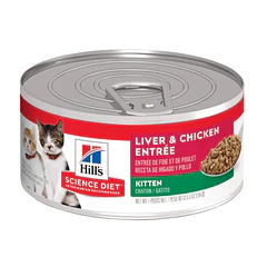 Lata de Alimento Humedo Hill's Science Diet  Kitten 150 gr